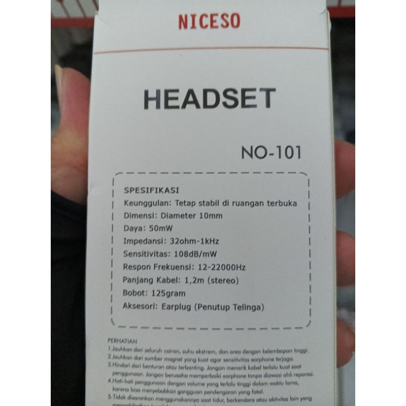 Niceso Official Headset