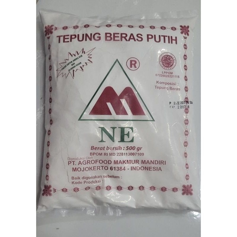 

TEPUNG BERAS PUTIH NE 500gr