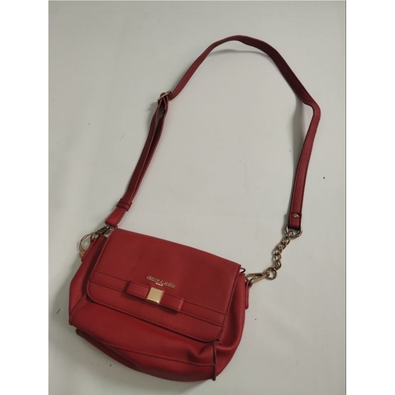 tas wanita kulit Pierre Cardin Sling bag