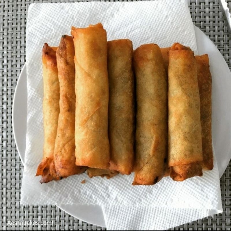 

LUMPIA JEBEW ISI AYAM SUWIR PEDAS