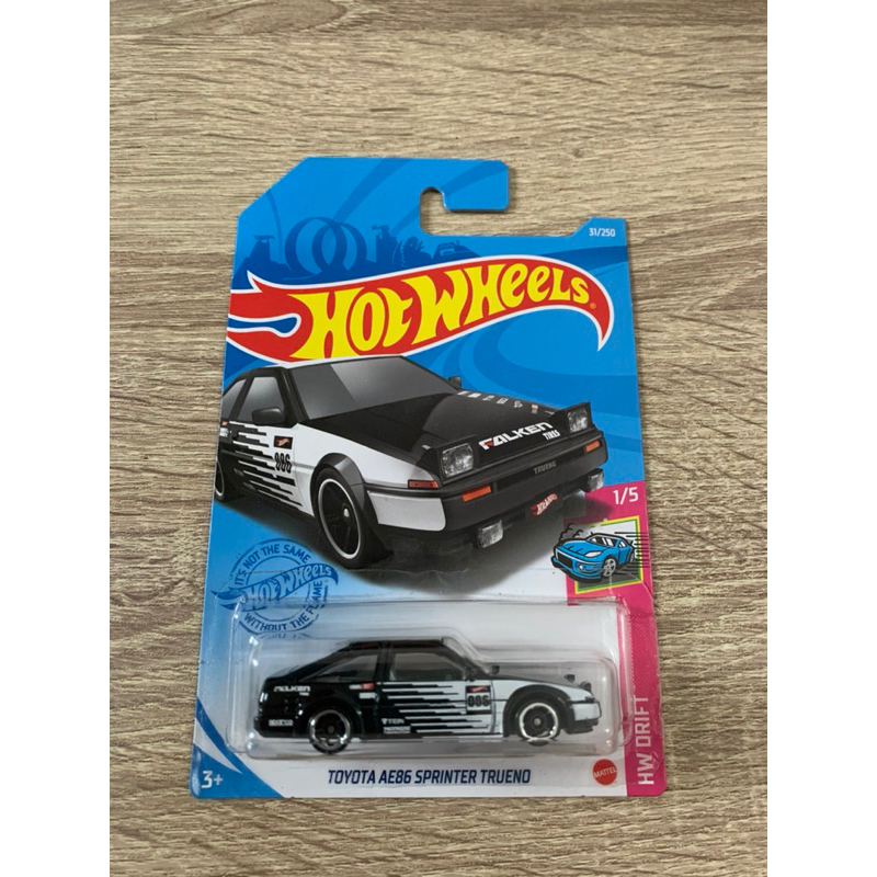 Hotwheels Toyota AE86 sprinter trueno