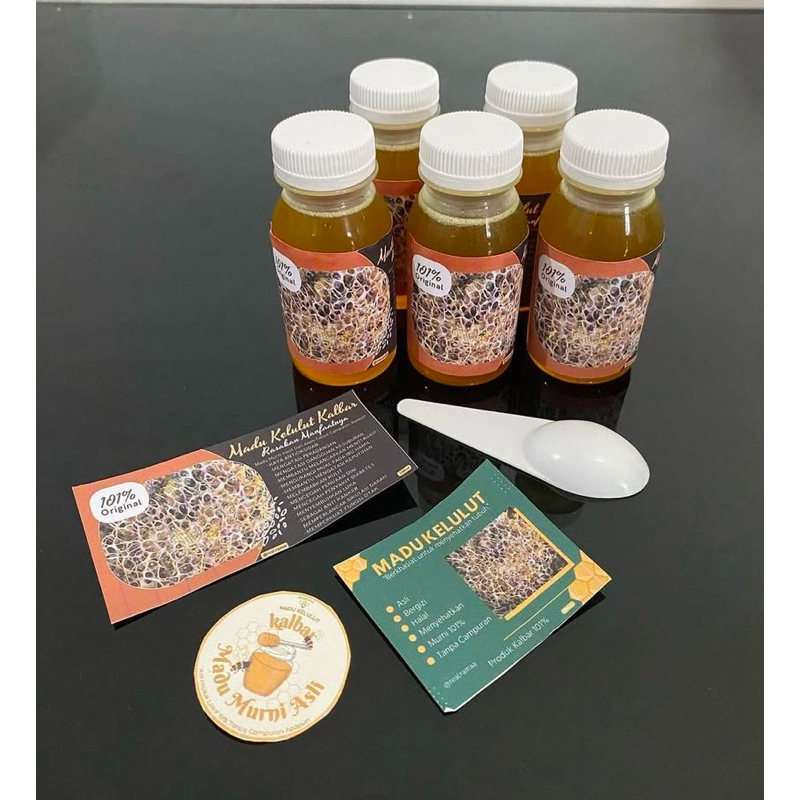 

MADU KELULUT ASLI KALIMANTAN / STINGLESS BEE / TRIGONA ITAMA / KLANCENG 101% MURNI 500 GRAM
