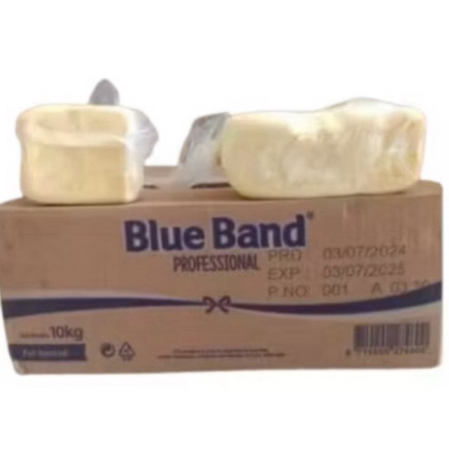 

blueband butter unsalted kemasan repack per 500gr