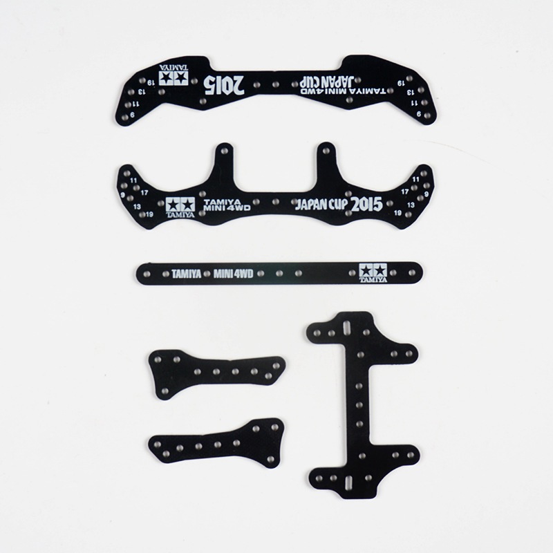 Rep Tamiya Mini 4wd FRP Bemper Set Fiber Untuk AR MA Super 2 Chassis Tamiya