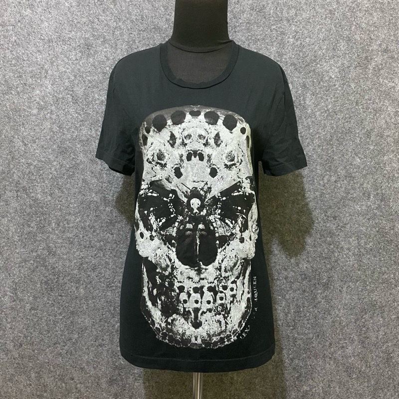 alexander mcqueen skull women t shirt