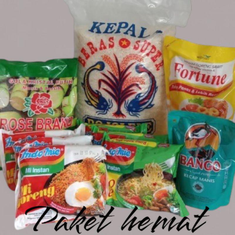 

PAHE Paket Hemat Sembako Murah Beras kembang/lele 5 kg _minyak2 kg _gula1kg.dll