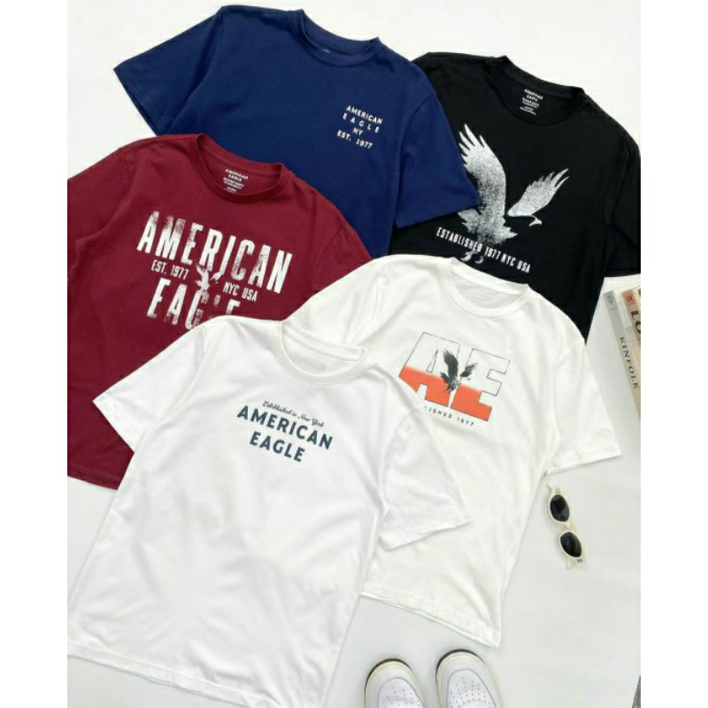 Kaos American Eagle Graphic Tee Original