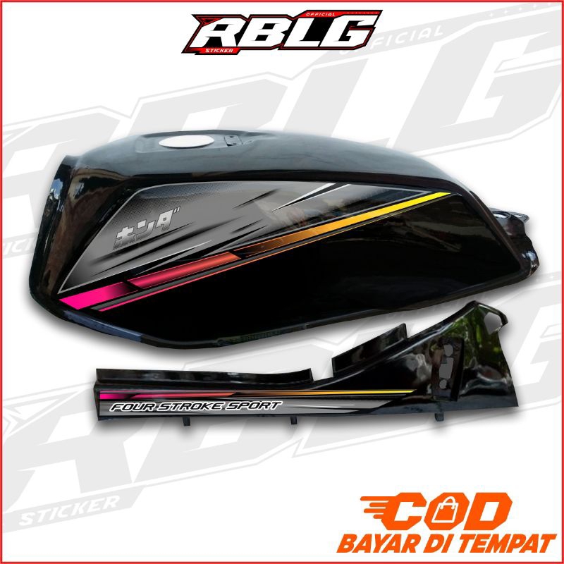 Striping Variasi GL, Striping GL Pro, Striping Honda GL Max, Striping Honda, GL Max, GL Pro