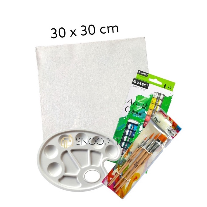 

Promo Terkini Paket Melukis Lengkap Set 4 in 1 Set Kanvas 3x3 Kuas Palet dan Cat Acrylic Set SHSNP