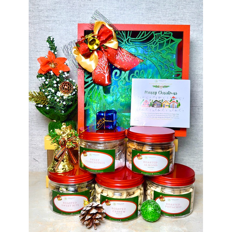 

Hampers Christmas Cemilan Sehat/ Christmas Gift /Hampers Natal Cemilan sehat / Kado Natal / Parsel Natal cemilan sehat