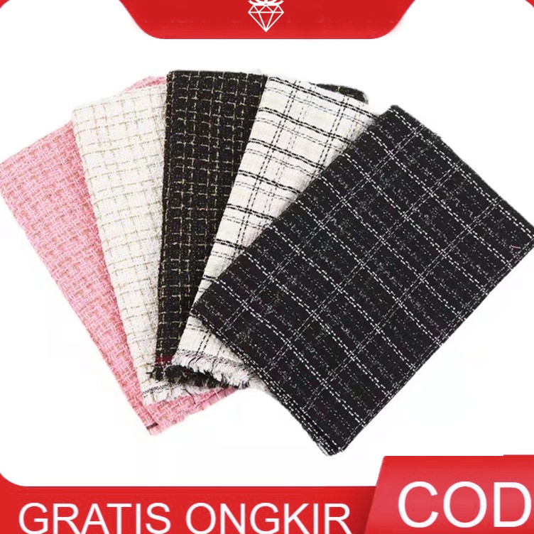 

Stock Ready Wrapping Korean Tweed Bahan Kain Perlengkapan Buket Bunga W35