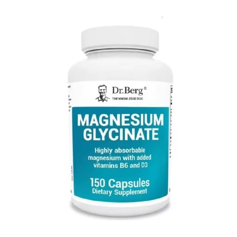 Padharanfit MAGNESIUM GLYCINATE 400mg DR BERG MAGNESIUM GLYCINATE 150 CAPSUL ASLI ORIGINAL VITAMIN M