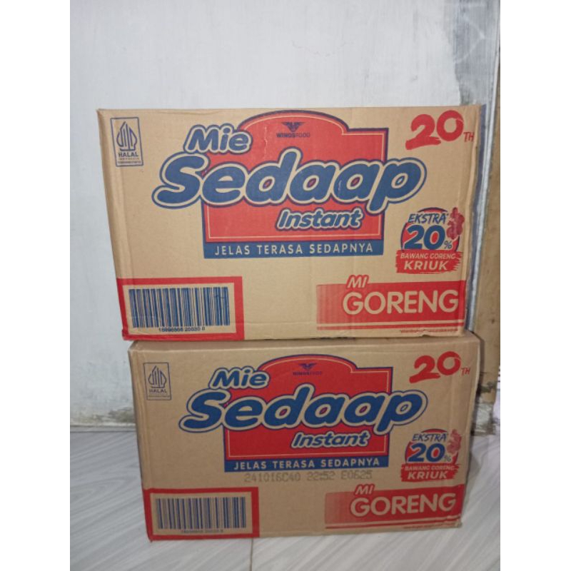 

MIE SEDAP GORENG 1 DUS ISI 40 PCS