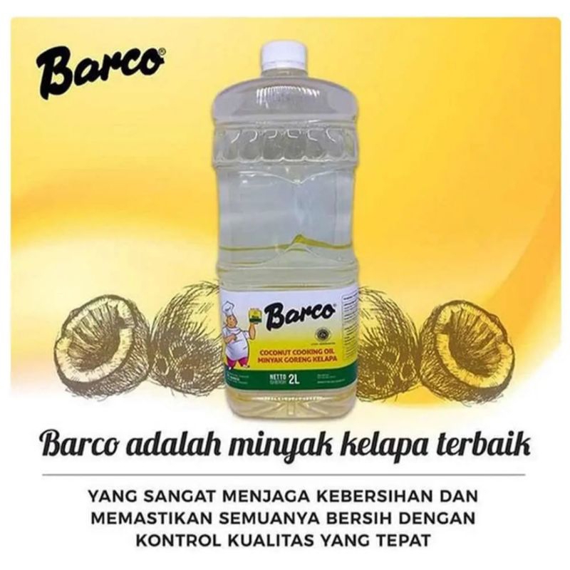 

Barco Minyak Goreng Kelapa 2L