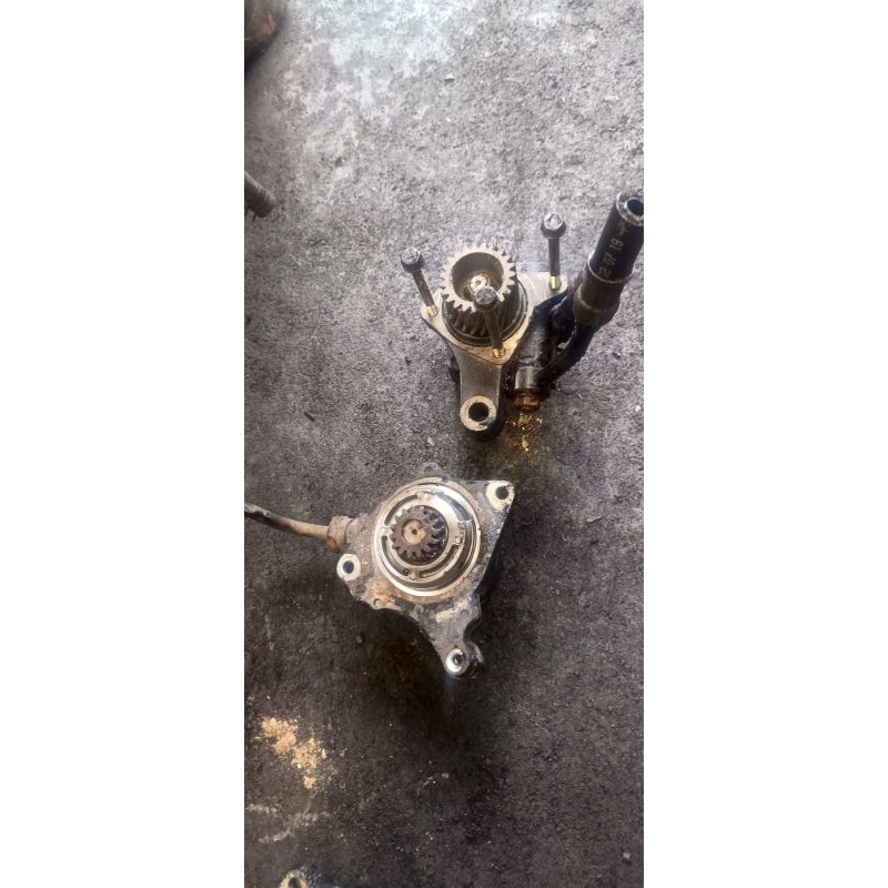 pompa +Blower mobil mitsubishi canter 110/120/125ps(harga2produk) original copotan ex s