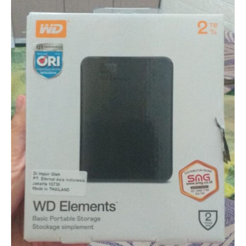 Harddisk External WD Elements 2Tb