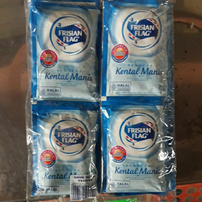 

FRISIAN FLAG susu kental manis 1 pak (6 biji)