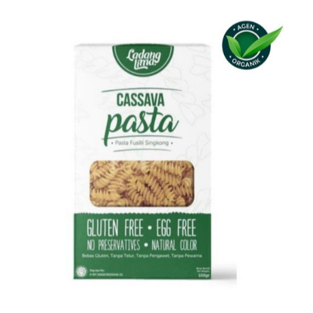 

LADANG LIMA Cassava Pasta Fusilli Fusili Singkong Gluten Free 100 gr