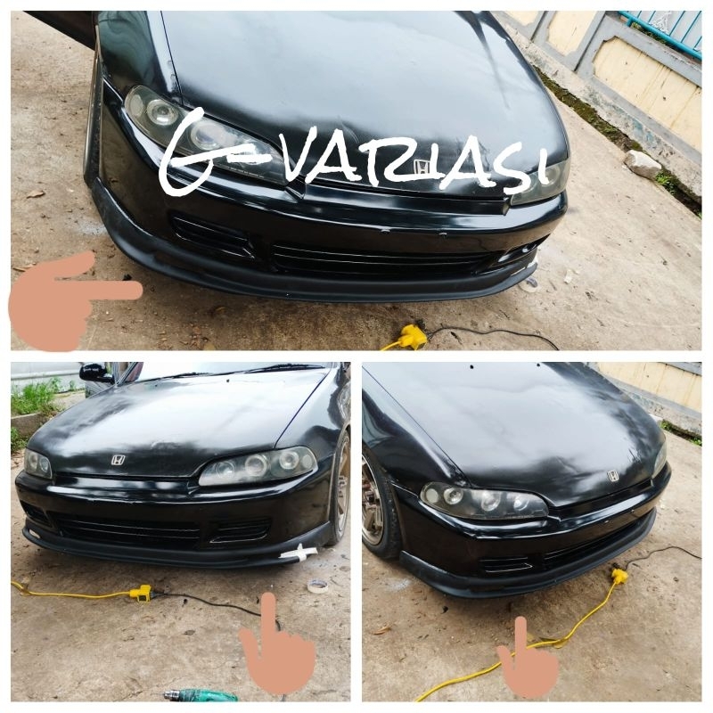 lips bemper Honda Civic Genio mugen style