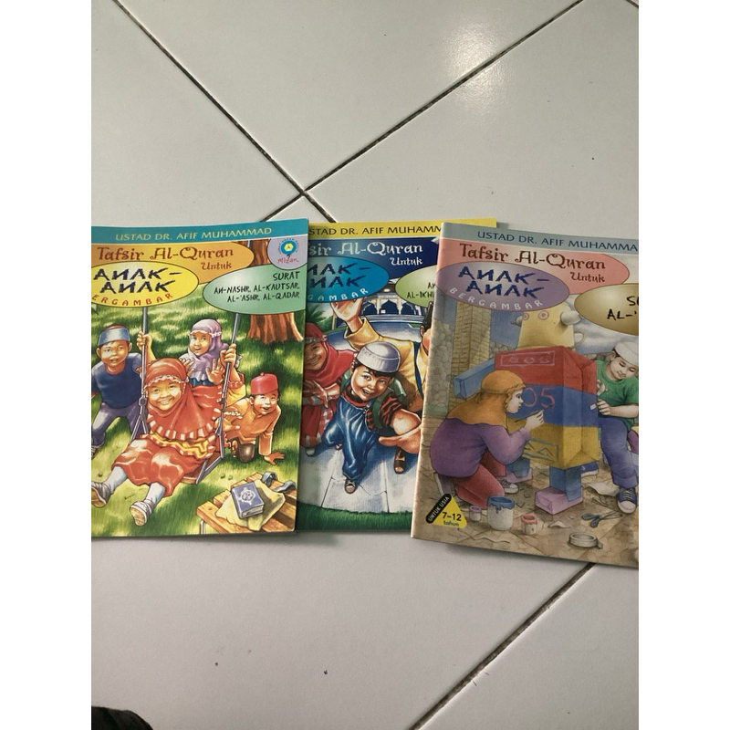 Tafsir Al-Quran untuk Anak-anak bergambar