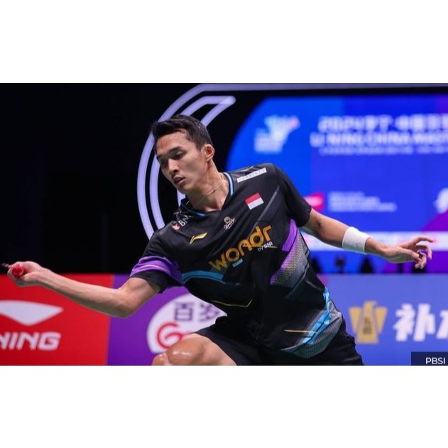 JERSEY BADMINTON JONATHAN CHRISTIE / Kaos Bulu Tangkis Seragam Turnamen Olahraga
