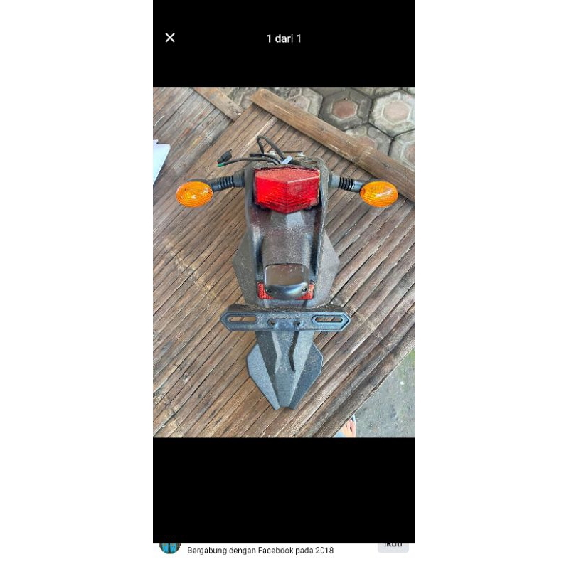 spakbor belakang klx bf/D-Tracker