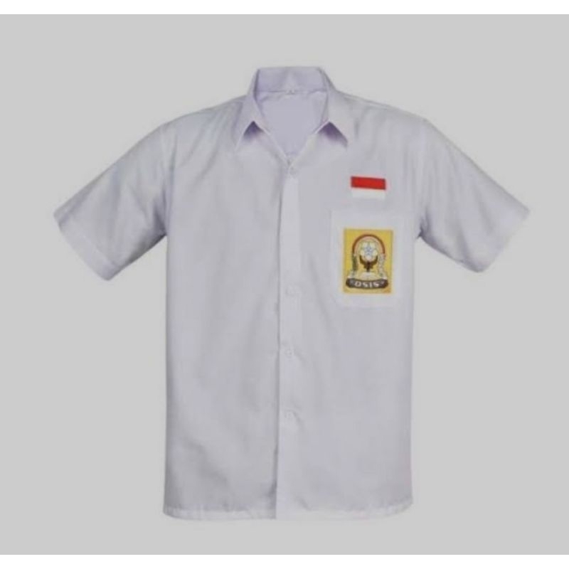 sragam osis smp lengan pendek