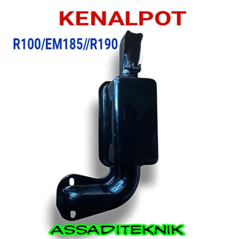 KENALPOT MESIN DONGFENG 10PK R100/EM185/R190/CANGFAWANG R100 MESIN PENGGERAK GENERATOR