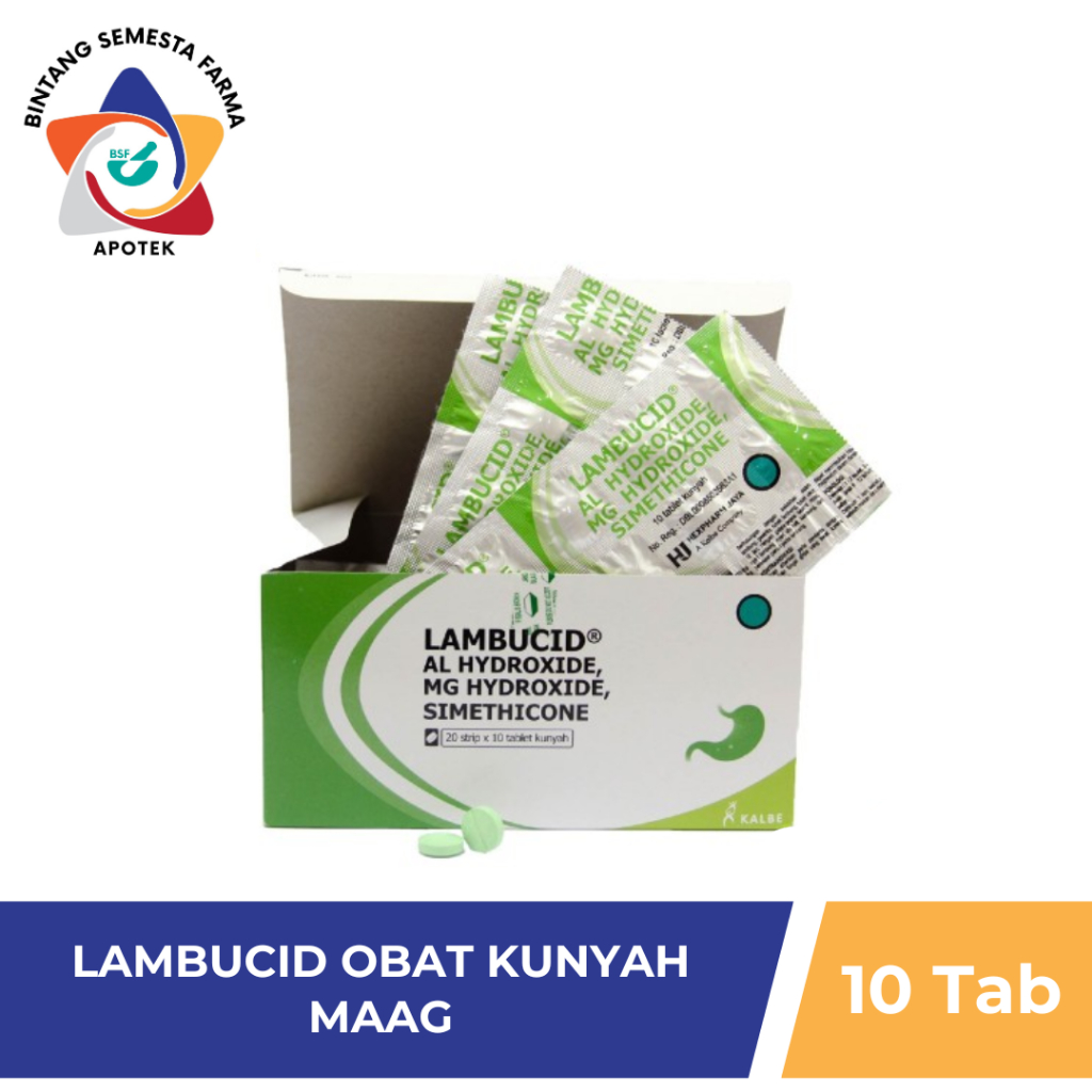 LAMBUCID OBAT KUNYAH MAAG