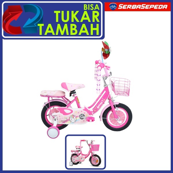 Genio Sepeda Anak Mokonya 12/16/18 Inci