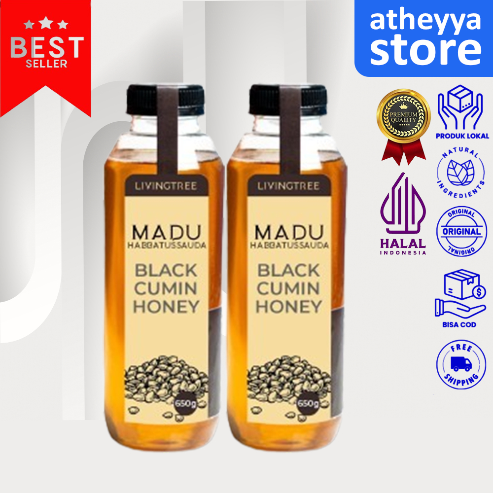 

Madu Habbatusauda 650gr Premium PROMIL Original 100% Murni Impor / Madu Habbatussauda Habatusauda