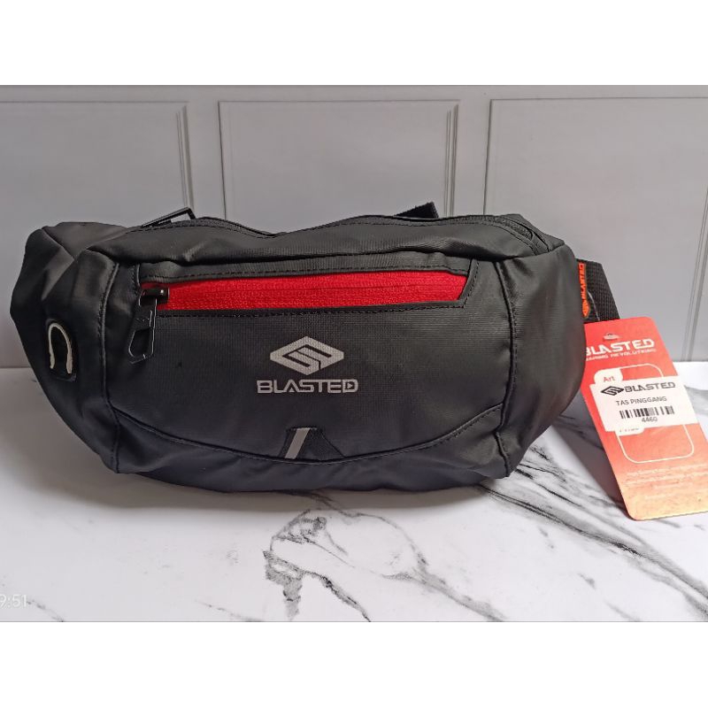 Tas selempang pria Waistbag keren Tas pinggang pria blasted ori