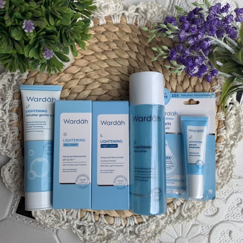 WARDAH LIGHTENING SERIES ADVANCE NIACINAMIDE | SET ISI 5