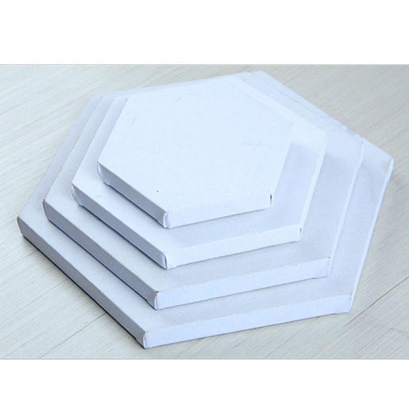 

CANVAS LUKIS HEXAGONAL BERKUALITAS UKURAN 30CM/35CM/40CM/45CM/50CM