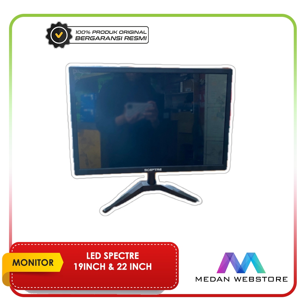 SCEPTRE LED MONITOR 19 & 22 INCH Sudah IPS slot HDMI VGA 19& 22INCH
