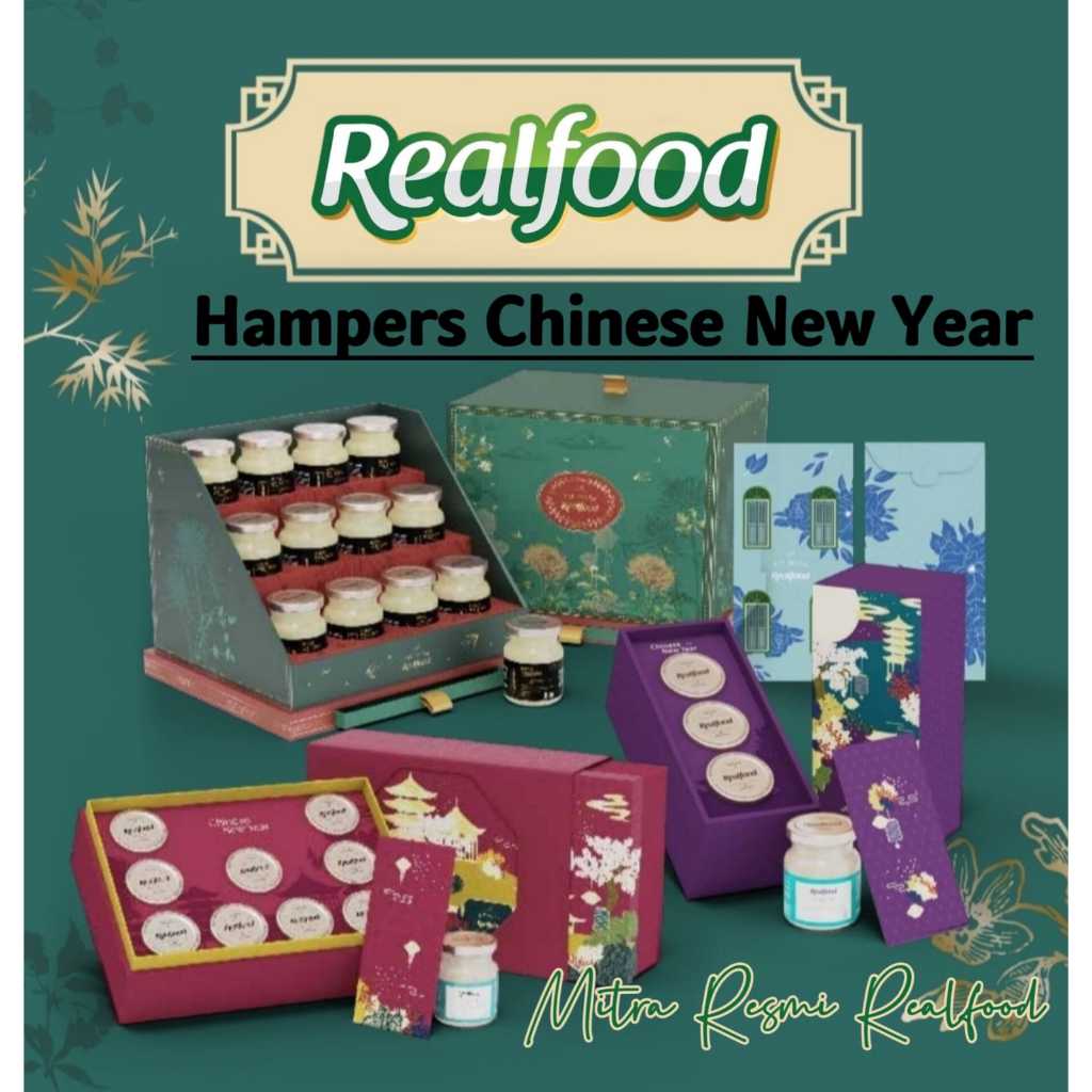 

Realfood Hampers Imlek Chinese New Year ( Minuman Sarang Burung Walet ) Bersertifikat Bpom Halal