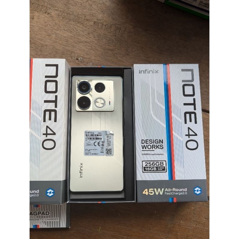infinix note 40 BMW 8/256 SECOND FULLSET