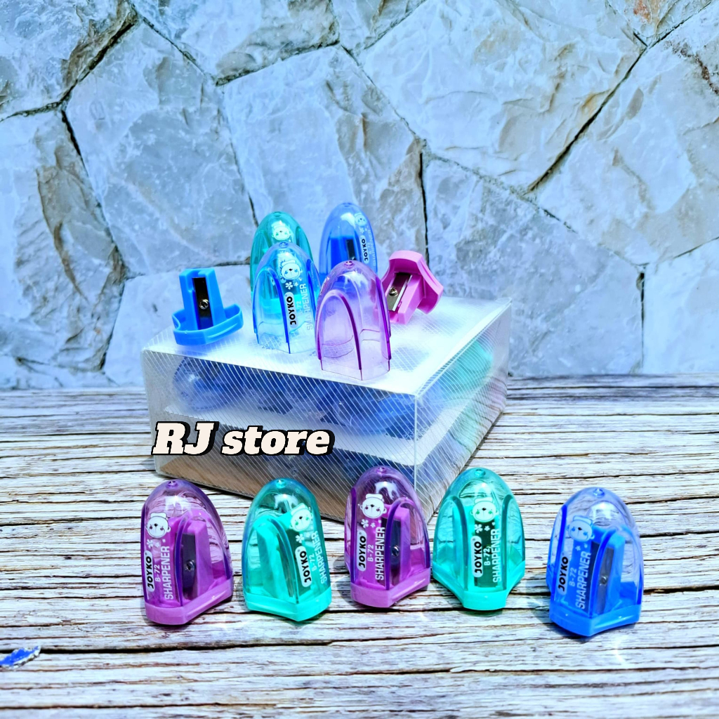 

ISI 6 PCS Serutan Rautan Pensil Joyko B-72 - Pencil Sharpener Joyko