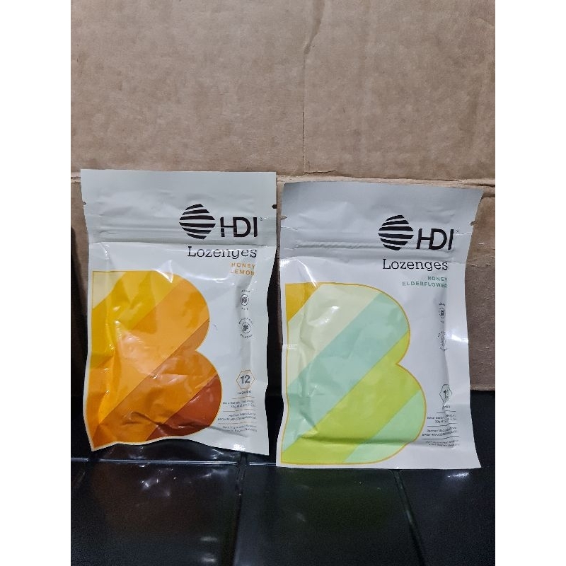 

PERMEN HERBAL LOZENGES PROLIZ HONEY LEMON / HONEY ELDEL FLOWER rasa madu alami batuk tenggorokan gatal kering bebas gula