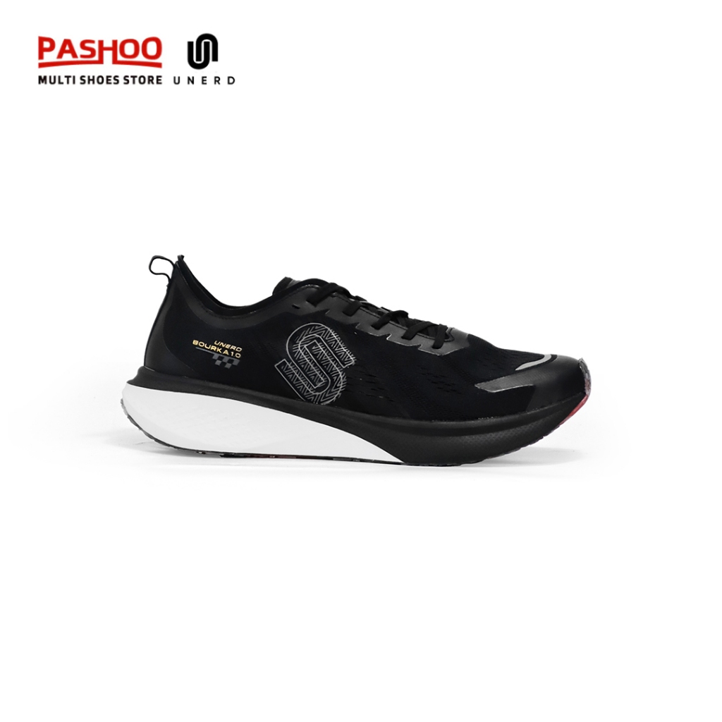 UNERD PERFORMANCE | BOURKA - Meta Black | Sepatu Running