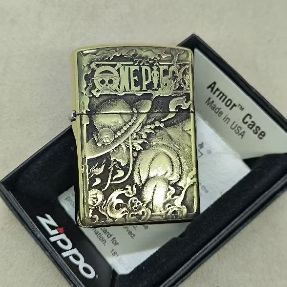 Zippo Armor One Piece Ace Original