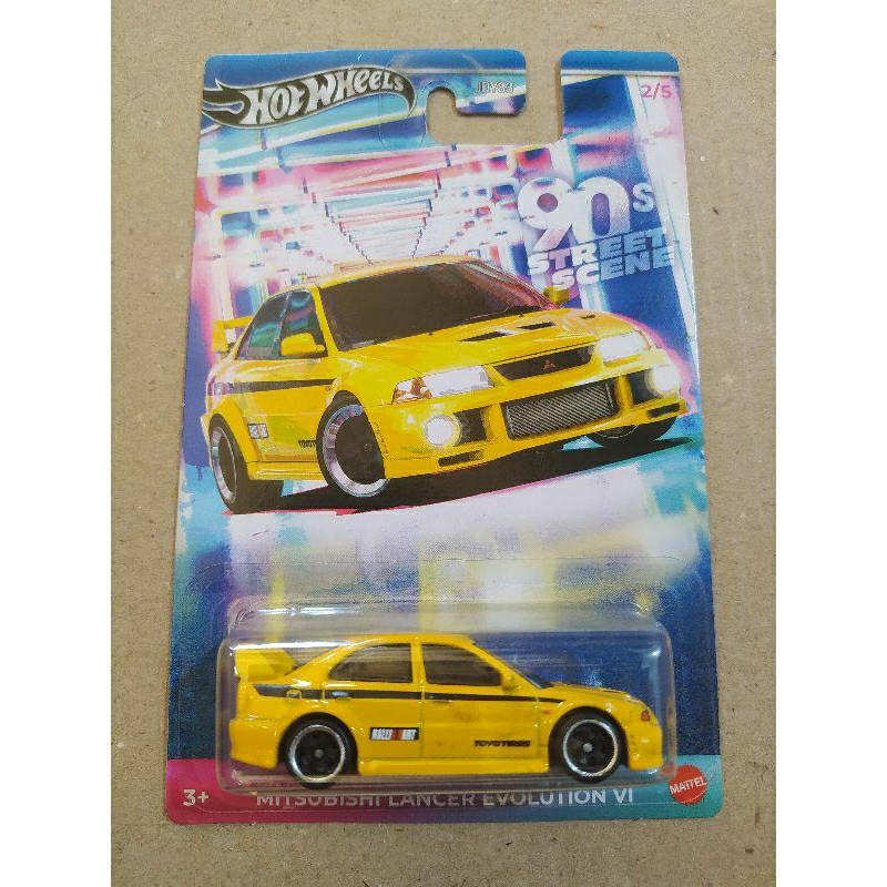 Hot Wheels 90s Street Scene Mitsubishi Lancer Evolution VI