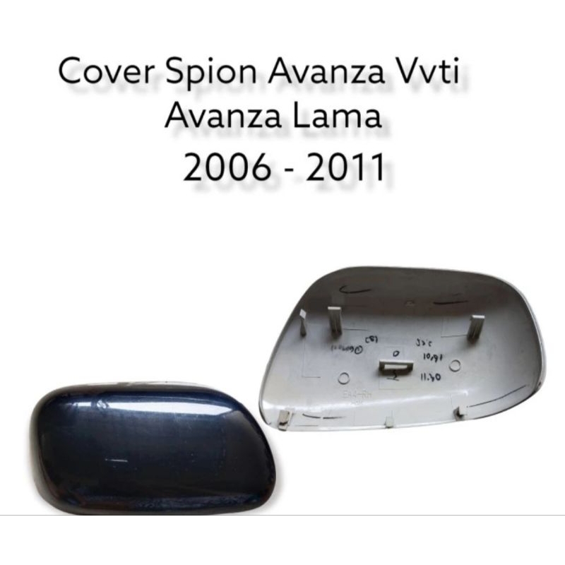 cover spion avanza vvti/ avanza lama 2006-2011 ori silver, kiri.