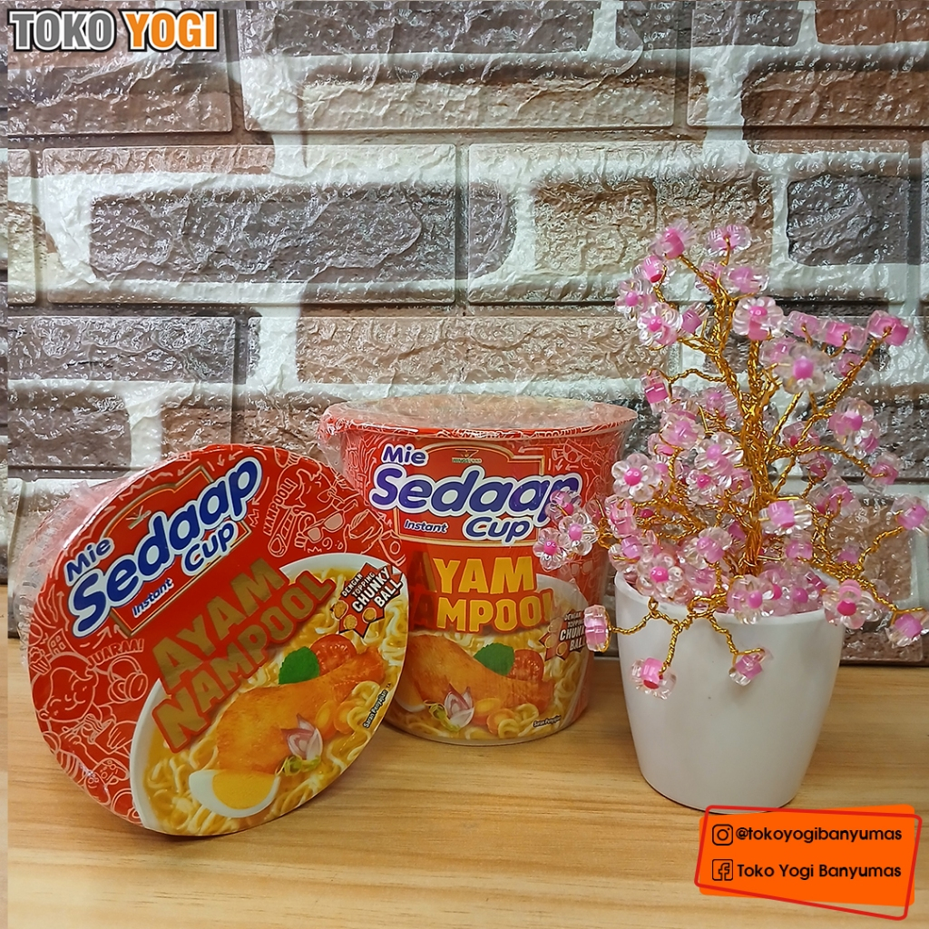 

SEDAAP MIE CUP AYAM NAMPOL 75g || KUAH