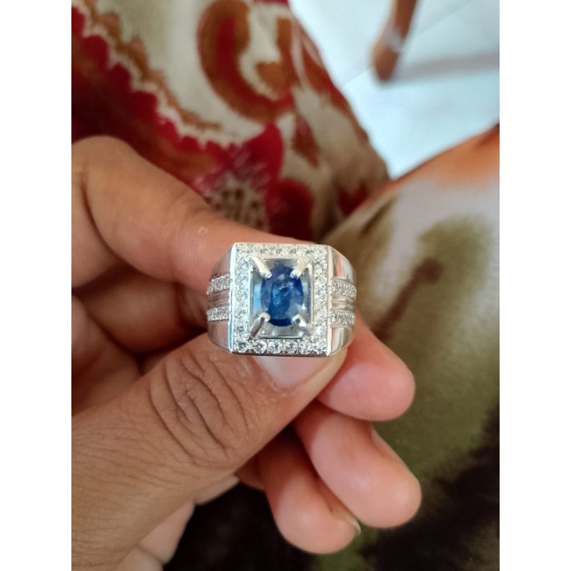 batu blue safir cylon Srilangka