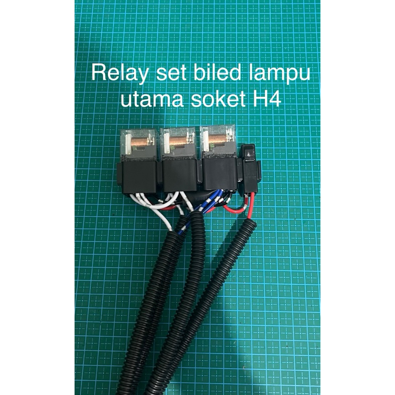 RELAY  SET BILED LAMPU UTAMA MOBIL