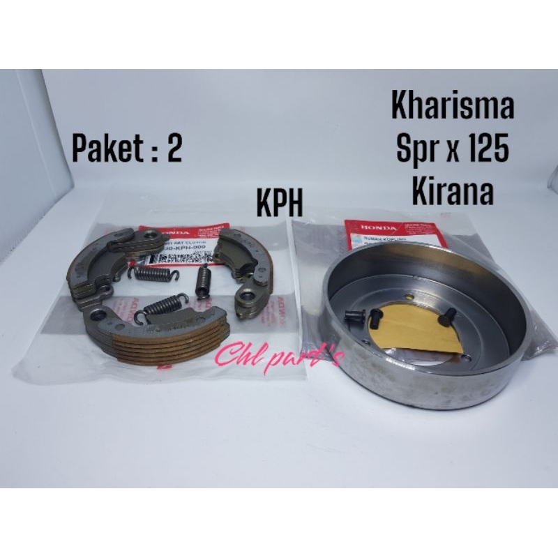 KAMPAS GANDA KPH + PER GANDA + MANGKOK GANDA KPH : KHARISMA / SUPRA X 125 / KIRANA