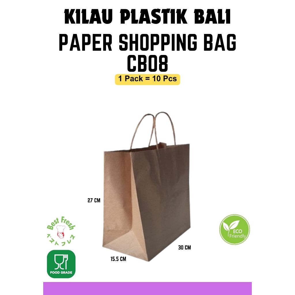 

Paper Bag Shopping CB08 | Tas Shopping Paper