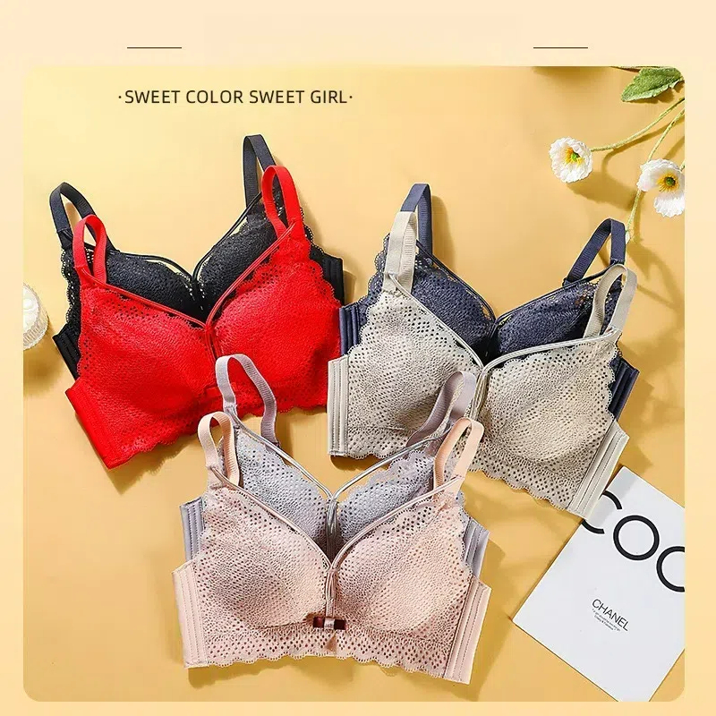 BRA / BH 8936 BUSA TEBAL BAHAN HALUS RENDA MEWAH