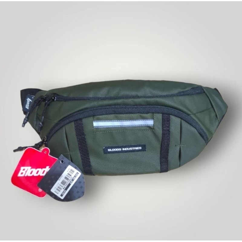 Bloods Waistbag Tas Pinggang Tas Selempang Cotton 01 Original